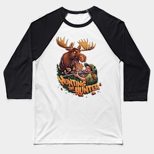 The Encounter moose hunting humorous Baseball T-Shirt